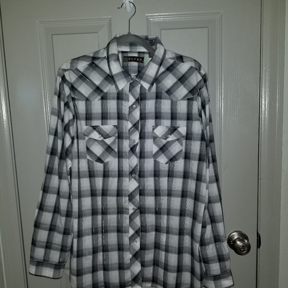 Womens Roper Button Up - Picture 2 of 4